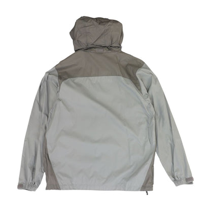 Gray Color Block Rain Jacket