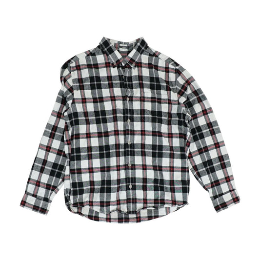 Multi Plaid Flannel Button Down