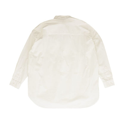 White Solid Button Down