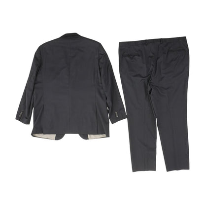 Black Solid Napoli CT 2pc Suit