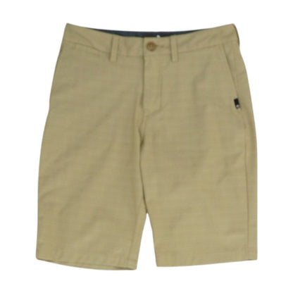 Tan Check Active Shorts