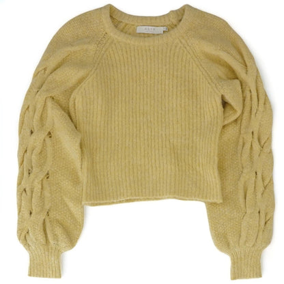 Mustard Solid Pullover Sweater