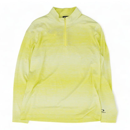 Neon Yellow Solid Active Pullover