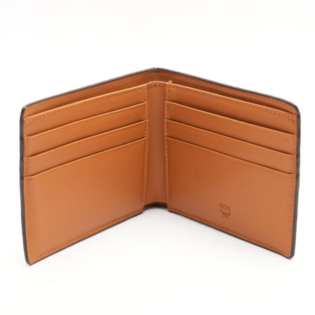Burberry International Bifold Wallet Monogram Leather (8 Card Slot