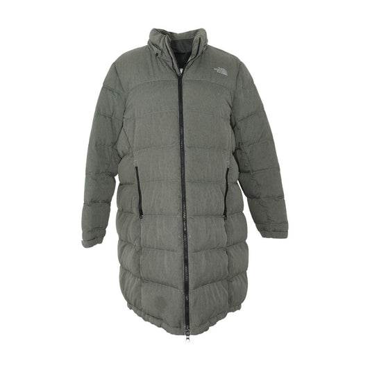 Gray Plus Ski Puffer Jacket
