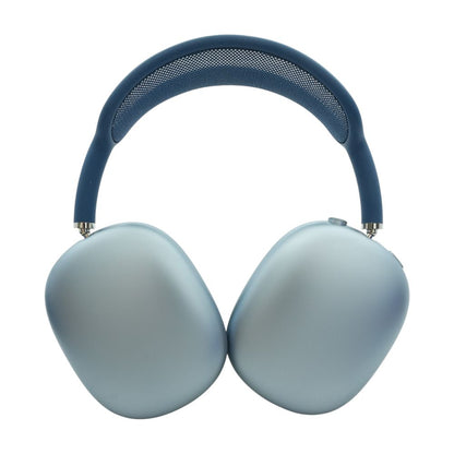 Sky Blue AirPods Max (Lightning) with Green Earpads