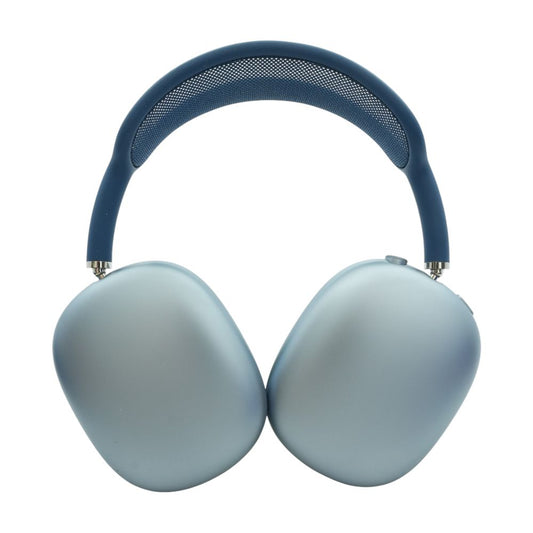 Sky Blue AirPods Max (Lightning) with Green Earpads