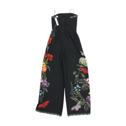 Black Floral Jumpsuit