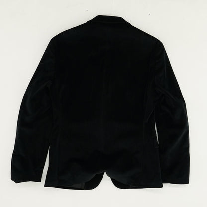 Black Solid Sport Coat
