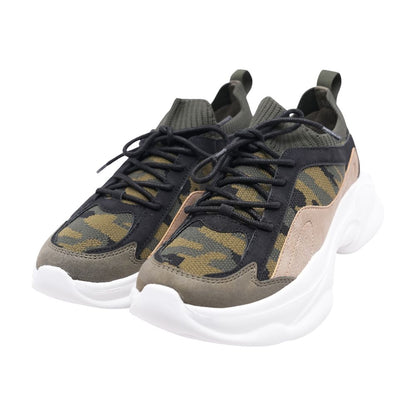 Tomas Green Camo Low Top Athletic Shoes