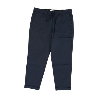 Navy Solid Chino Pants