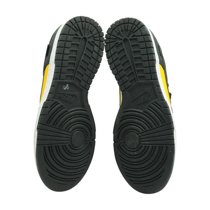 Dunk Low Yellow Leather Low Top Athletic Shoes