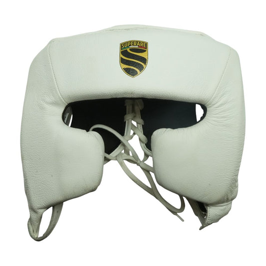 White Boxing Headgear