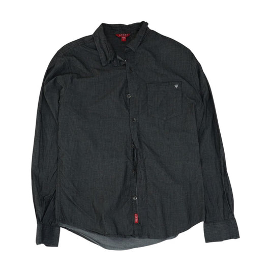 Charcoal Misc Long Sleeve Button Down