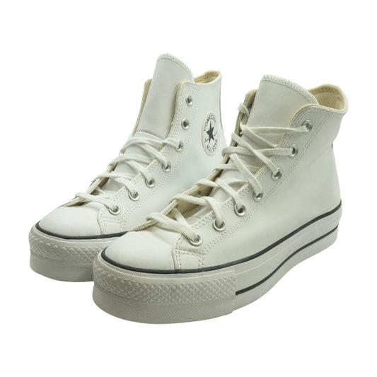 Chuck Taylor All Star Platform White High Top Athletic Shoes