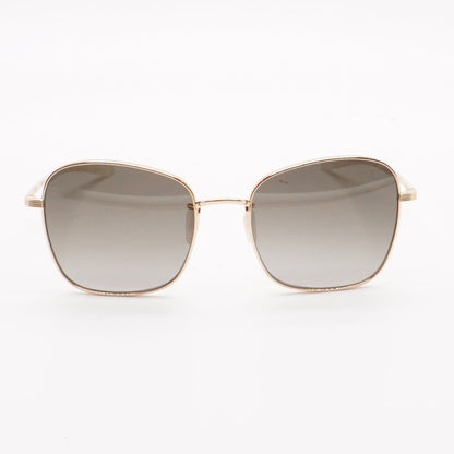 Gold Sabine Square Sunglasses