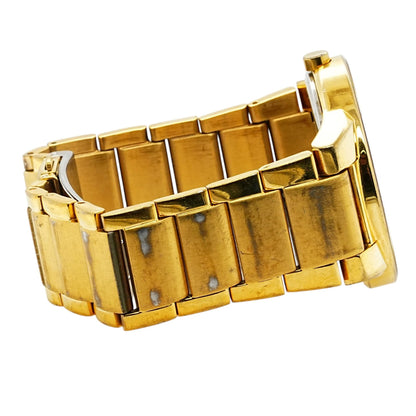 Gold-Tone Stainless Steel Watch