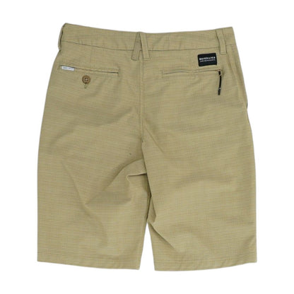 Tan Check Active Shorts