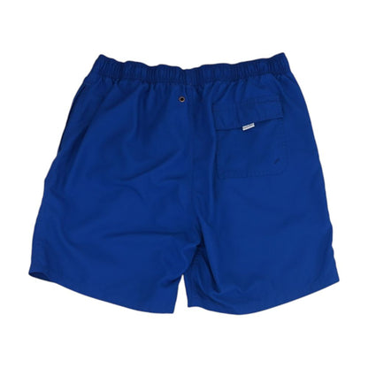 Blue Solid Board Shorts