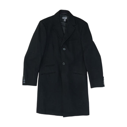 Black Topcoat Coat