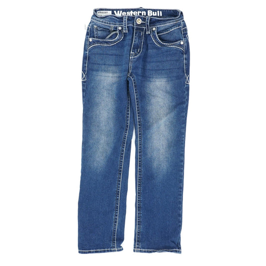 Solid Straight Jeans