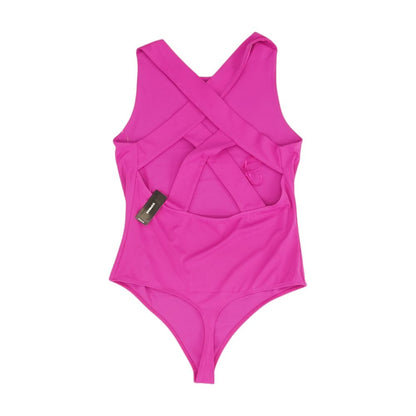 Purple Bodysuit Knit Top