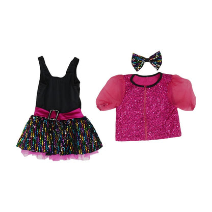 Multi Graphic Dress Set