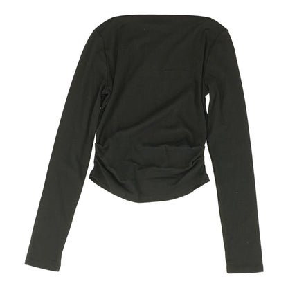 Black Solid Long Sleeve Blouse – Unclaimed Baggage