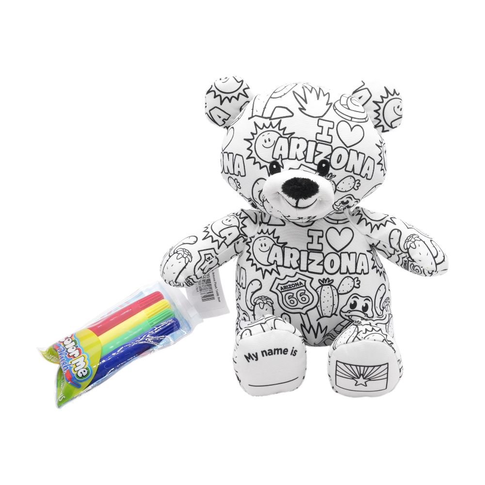 Color Me Arizona Plush Teddy Bear – Unclaimed Baggage