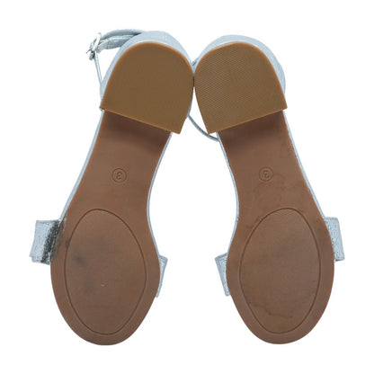 Ava Dress Silver Sandals