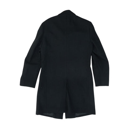 Black Topcoat Coat