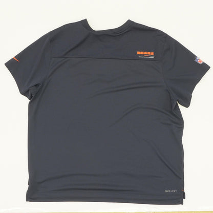 Navy Solid V Neck T-Shirt