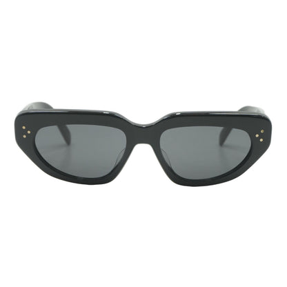 Black CL40273U Oval Sunglasses
