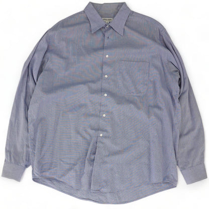 Blue Misc Long Sleeve Button Down