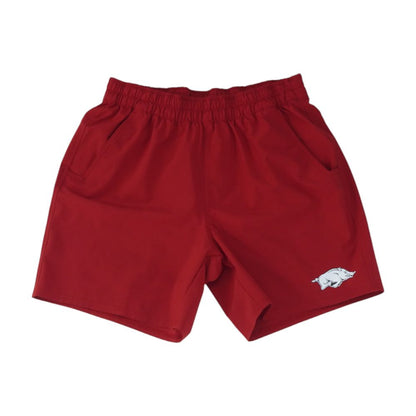 Red Active Shorts