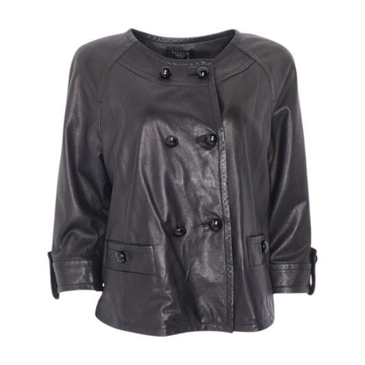 Black Petite Leather Jacket