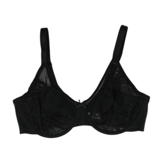 Black Solid Bra
