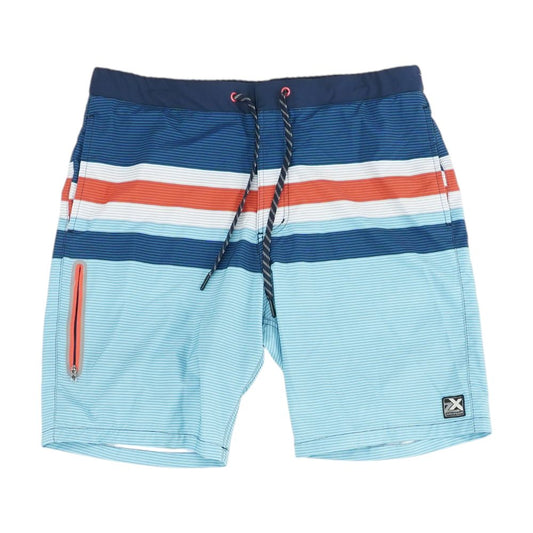 Multi Striped Swim Shorts