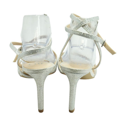 Silver Stiletto Heels