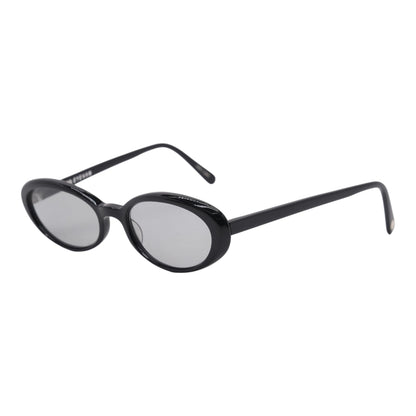 Black Belle Oval Sunglasses