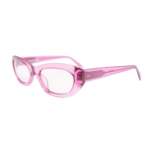 Pink Miuccia Oval Sunglasses