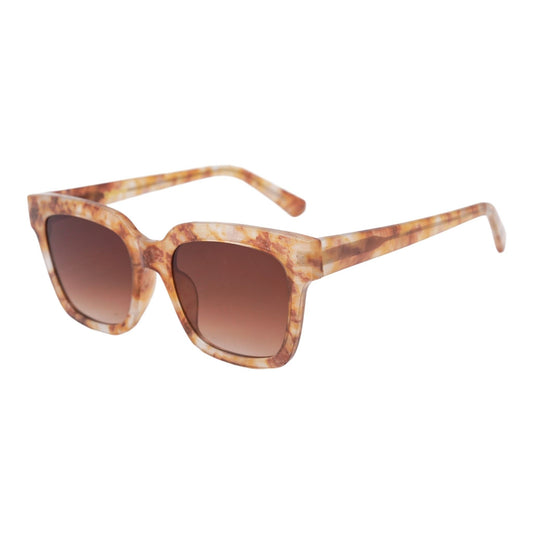 Brown Square Sunglasses