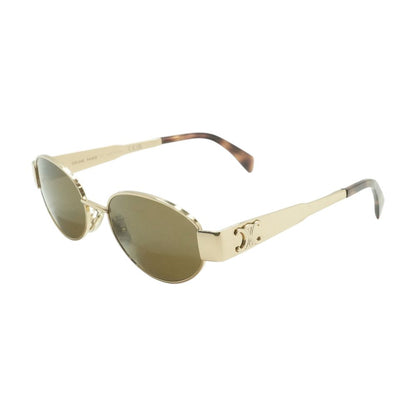 Gold CL40235U Oval Sunglasses