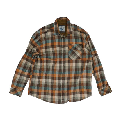 Multi Check Flannel Button Down