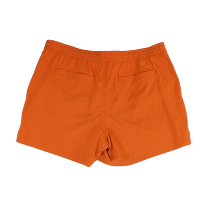 Orange Active Shorts