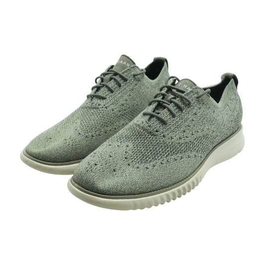 Green Lace Up Casual Shoes