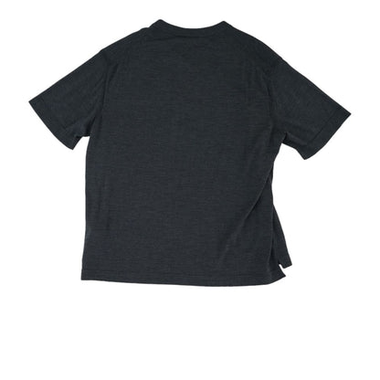 Charcoal Couture T-Shirt Virgin Wool Jersey