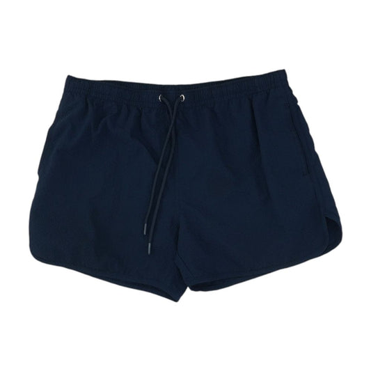 Navy Solid Swim Shorts