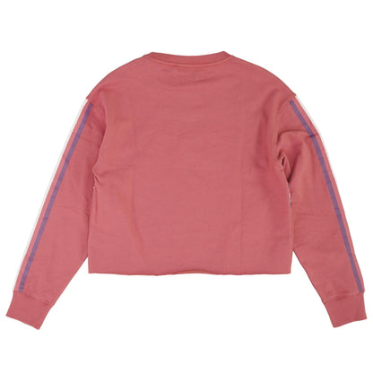 Pink Striped Sweatshirt