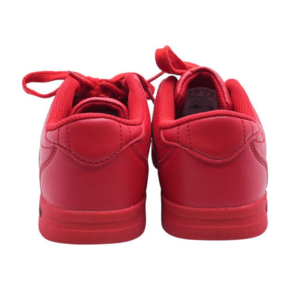 Red Low Top Athletic Shoes